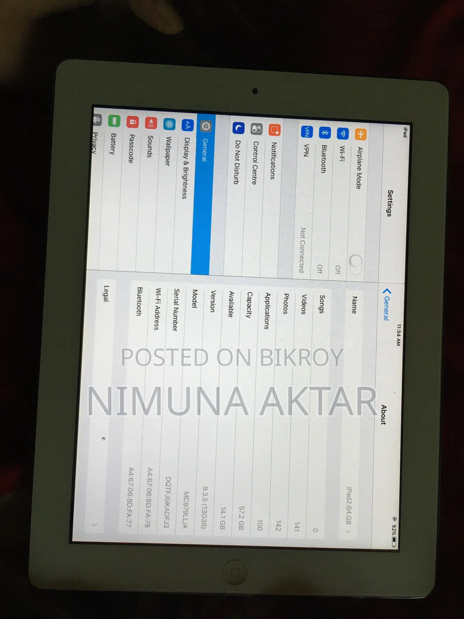 অ্যাপল আইপ্যাড ৩ ওয়াই-ফাই + সেলুলার ৬৪ জিবি সাদা