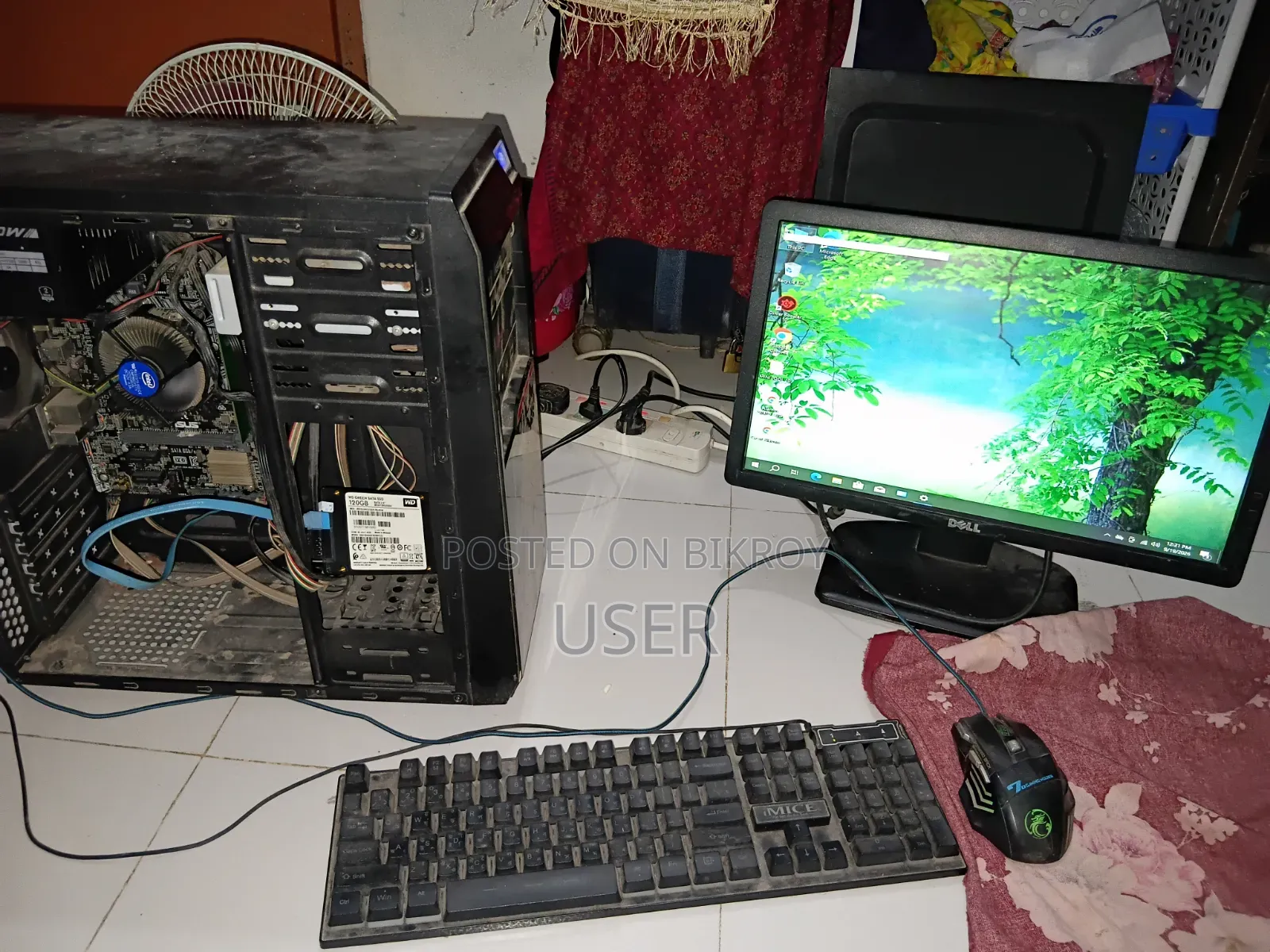 Desktop Computer Asus 4GB Intel Pentium SSD 128GB