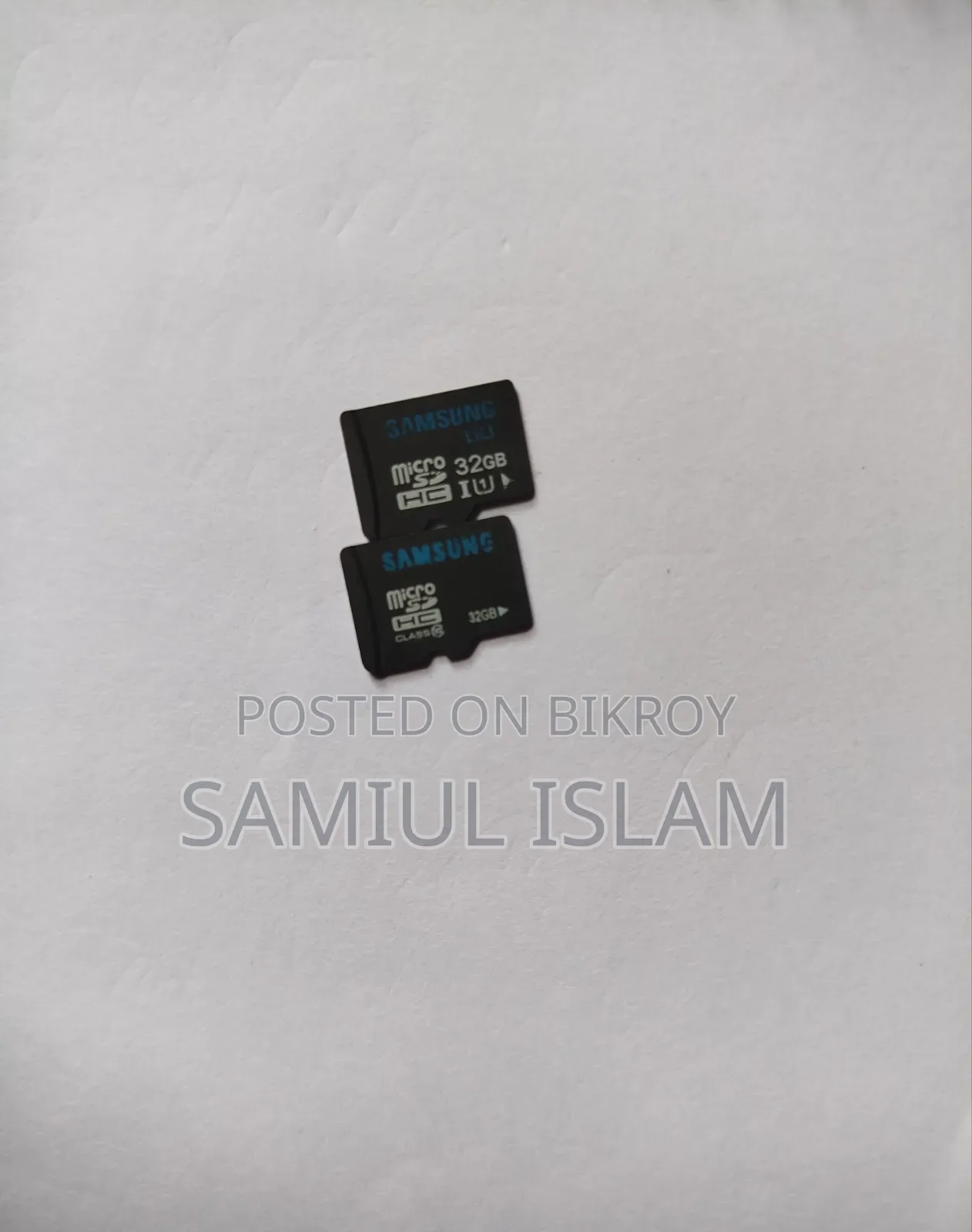 দুটি 32 GB মেমোরি কার্ড Sell হবে