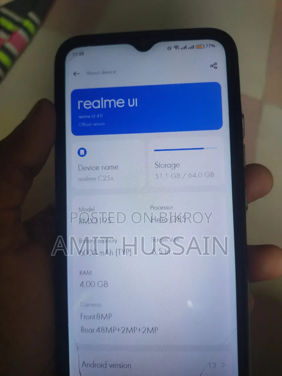 Realme C25s 64 GB Blue
