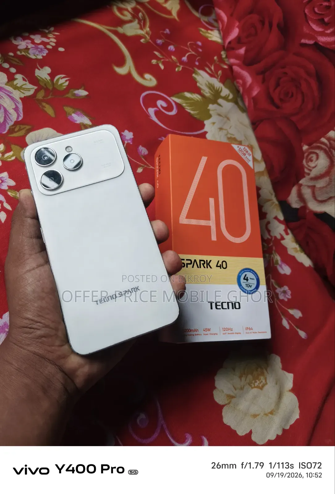 Tecno Spark 40 128 GB Green
