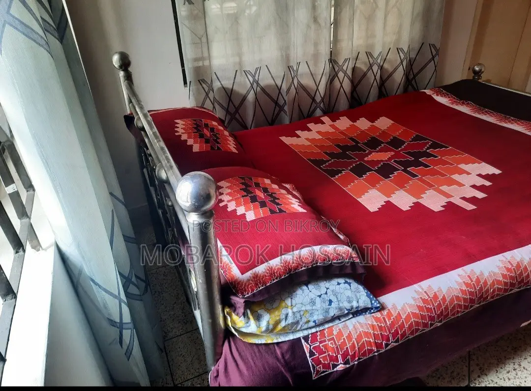 Semi Double Used Steel Bed