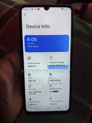 Walton NEXG N74 128 GB Gold