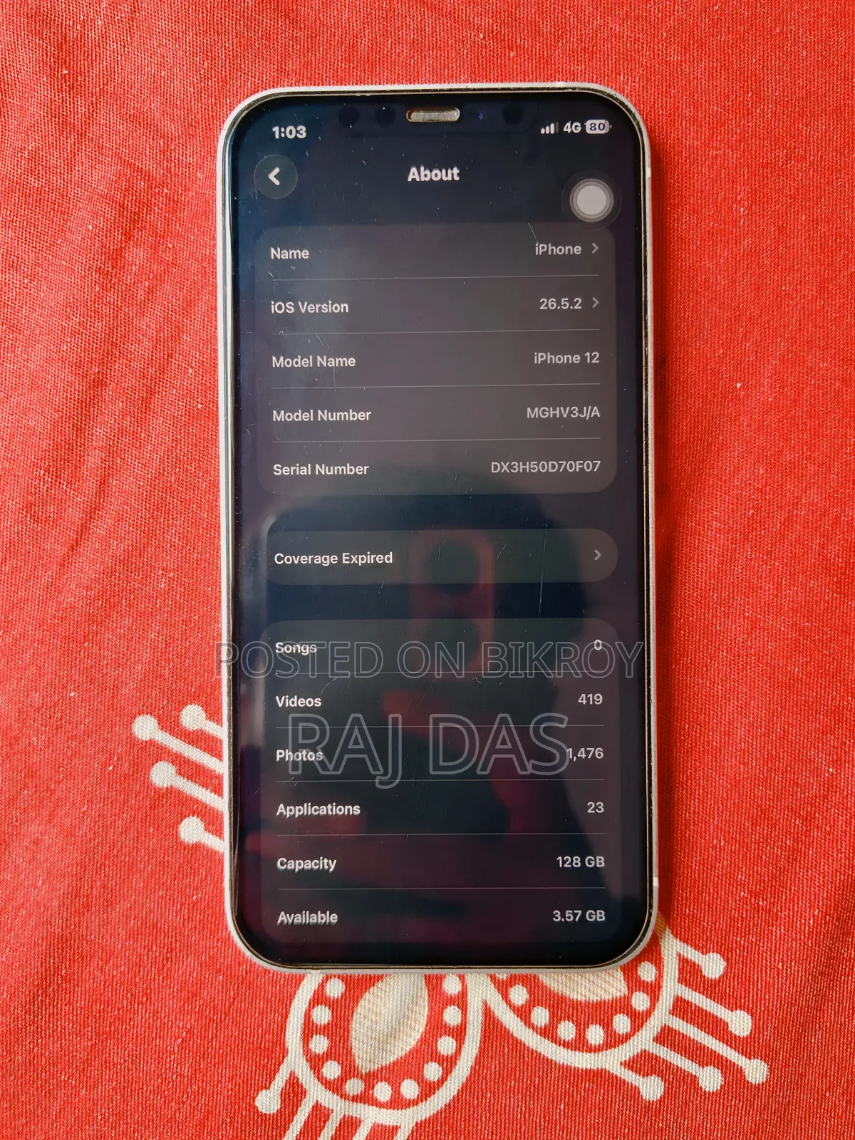 Apple iPhone 12 128 GB White