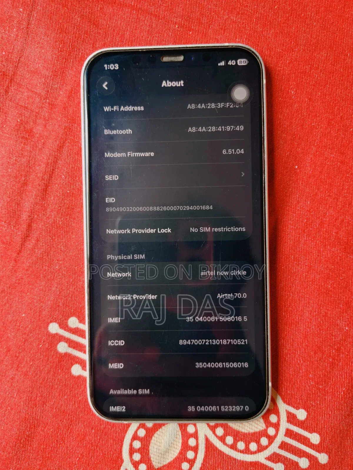 Apple iPhone 12 128 GB White