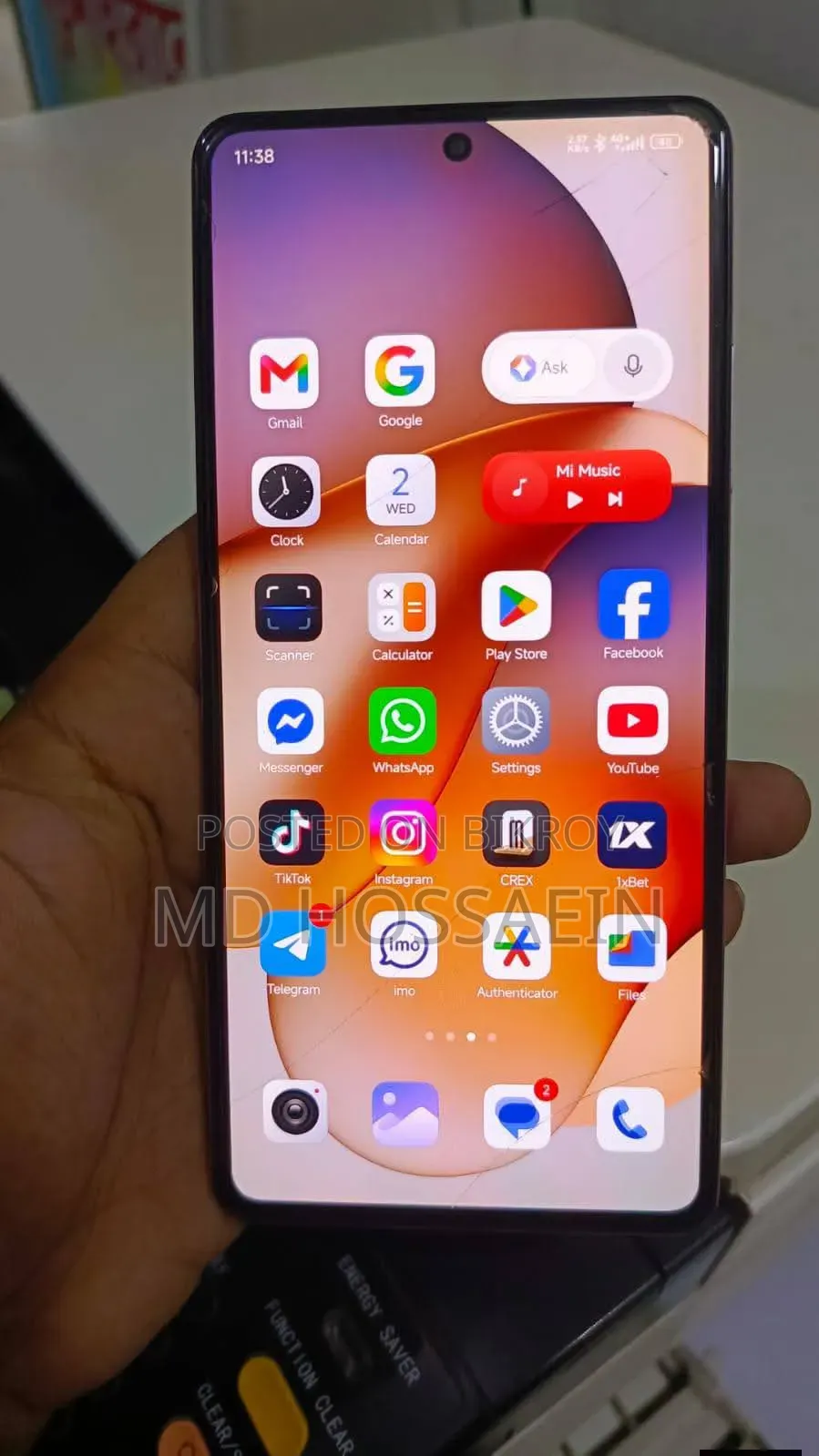 Xiaomi Redmi Note 12 Pro 5G 128 GB Rose Gold