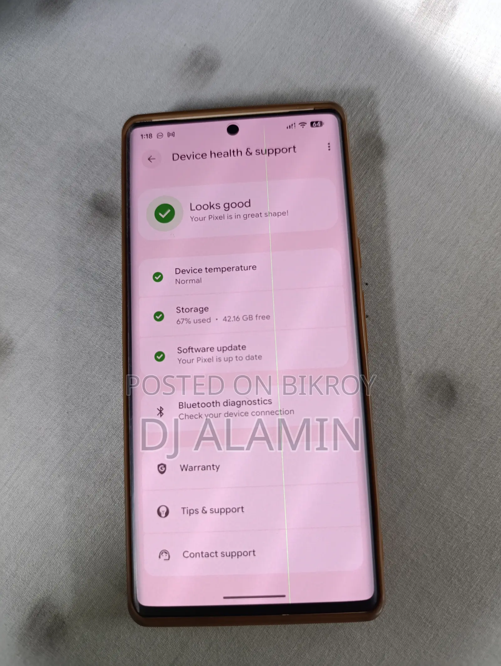 New Google Pixel 6 Pro 256 GB Yellow