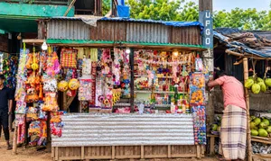 A cosmetics shop for sale