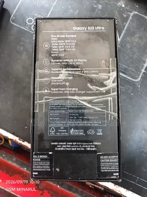 Samsung Galaxy S22 Ultra 256 GB Black