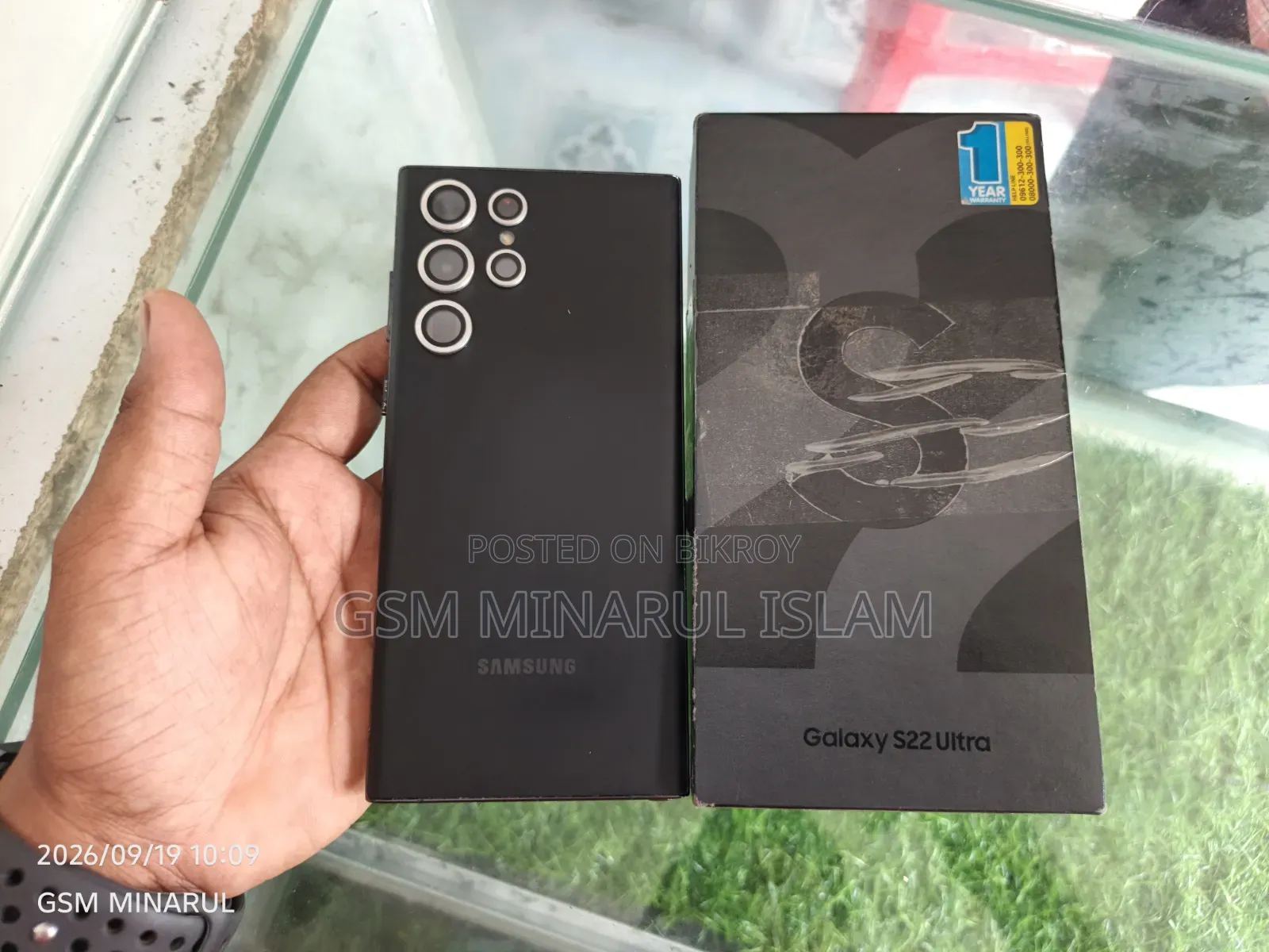 Samsung Galaxy S22 Ultra 256 GB Black