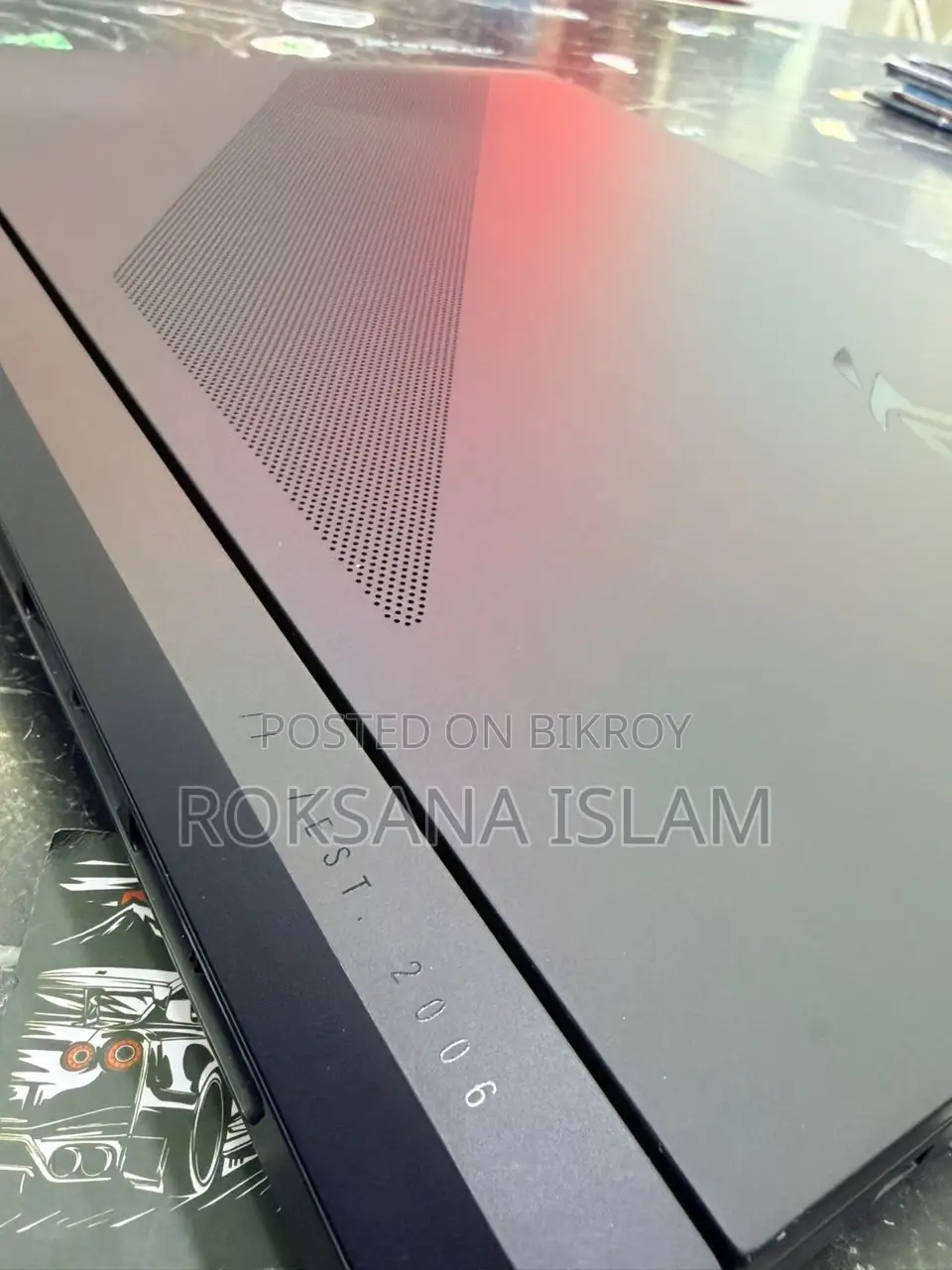 New Laptop Asus ROG Strix SCAR 18 64GB Intel Core Ultra 9 SSD 2T