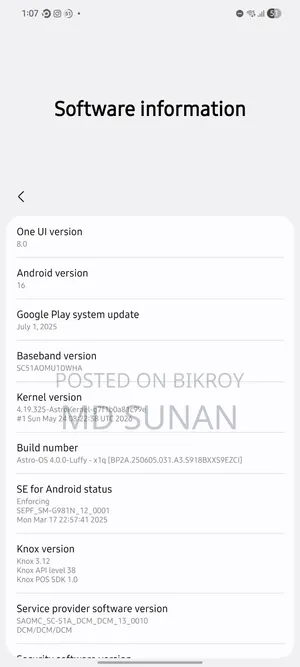 Samsung Galaxy S20 128 GB Gray