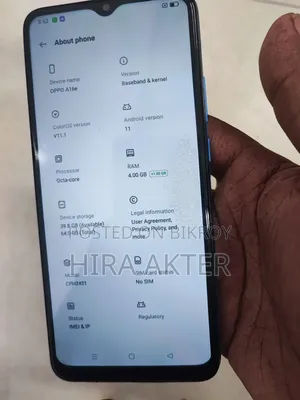 Oppo 64 GB Blue