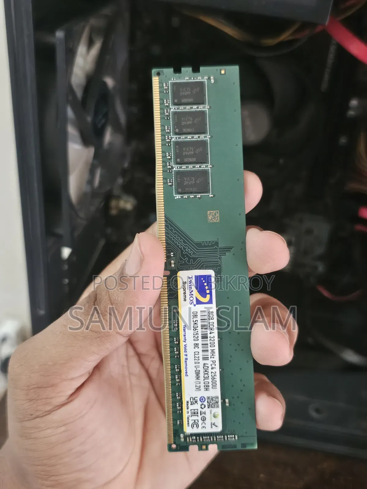 Twinmos 8gb Ddr4 3200mgh Ram
