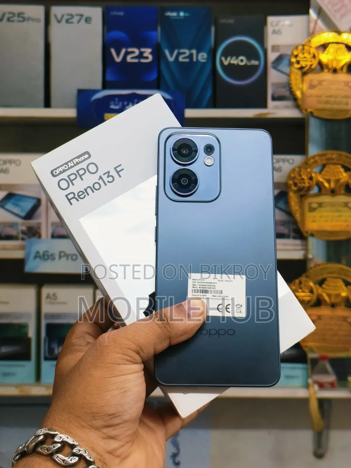 Oppo Reno13 F 4G 256 GB Black