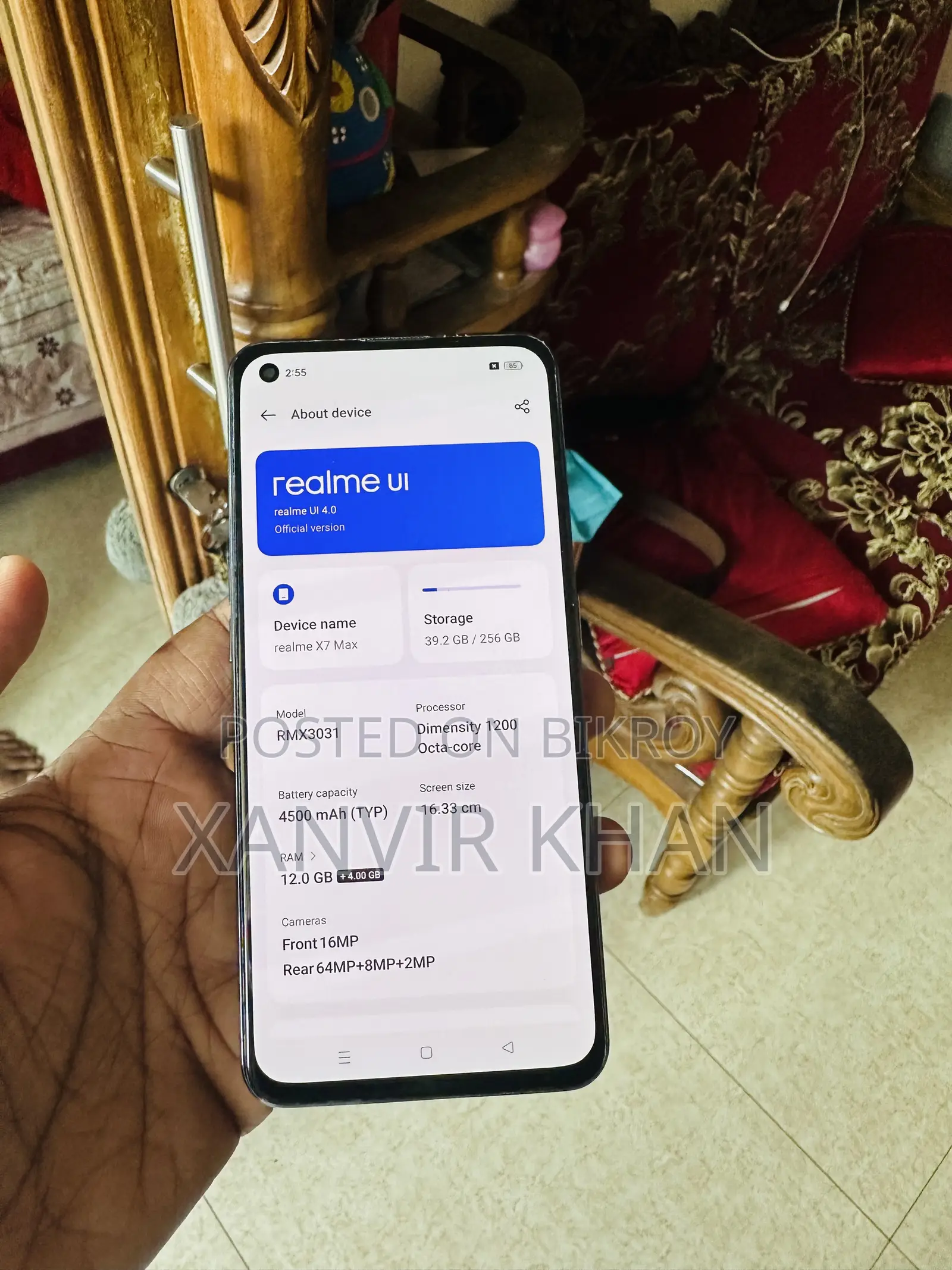 Realme X7 128 GB Black