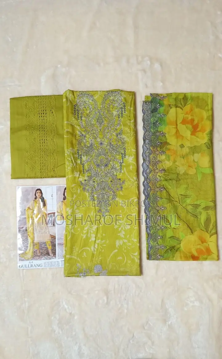 Fully New Unused Pakistani Inspired Unstitched Three Piece