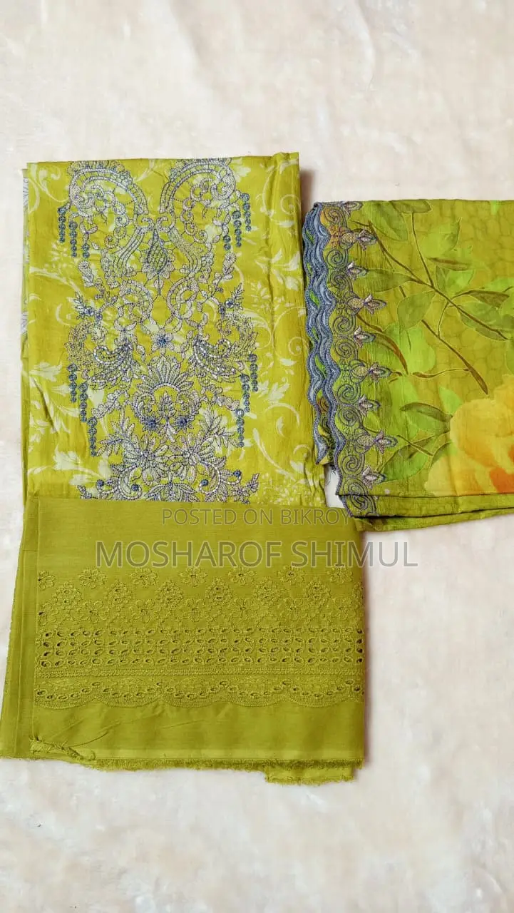 Fully New Unused Pakistani Inspired Unstitched Three Piece
