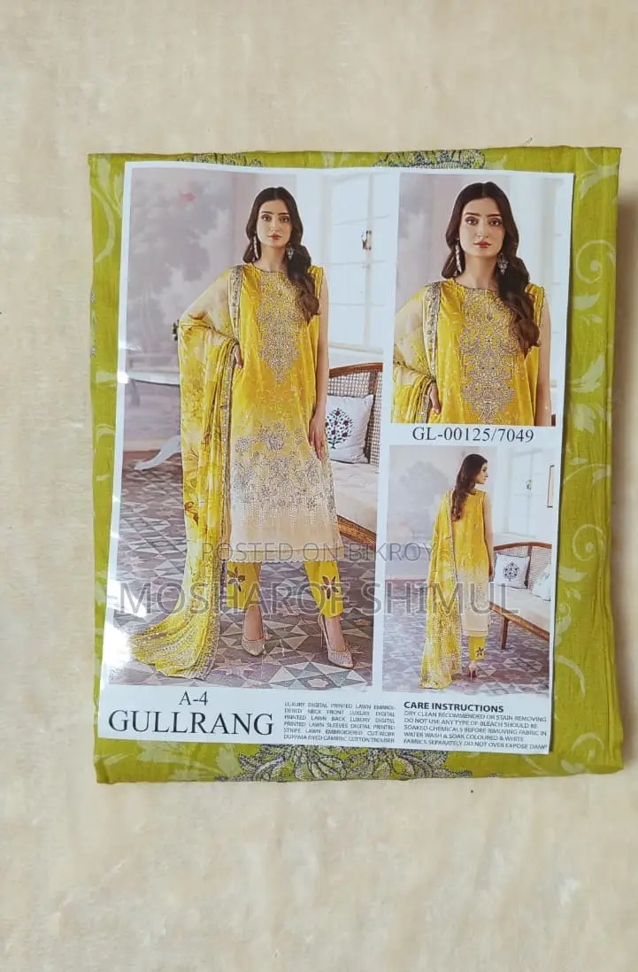 Fully New Unused Pakistani Inspired Unstitched Three Piece