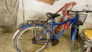 This bicycle will be sold. Both the tire and tube are newly installed.