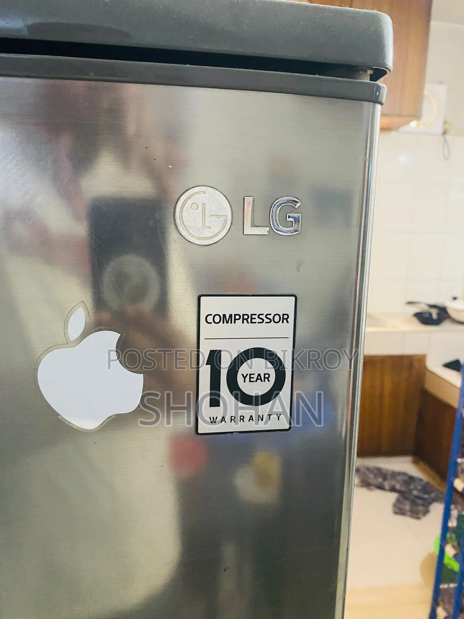 LG GC S172SL Refrigerator | Platinum Silver | Good Condition