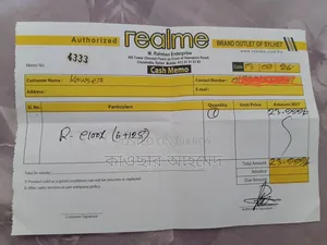 নতুন রিয়েলমি ১২৮ জিবি ব্ল্যাক