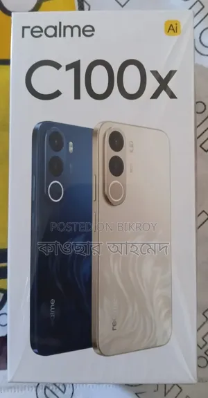 নতুন রিয়েলমি ১২৮ জিবি ব্ল্যাক