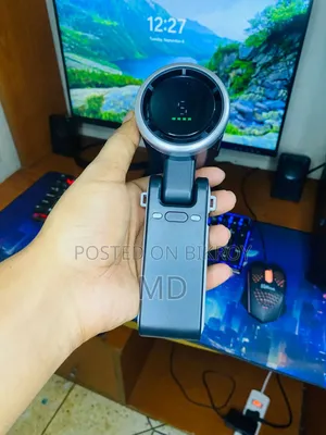 Digital Neck Fan 5 Speed USB Rechargeable Display