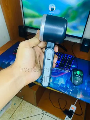 Digital Neck Fan 5 Speed USB Rechargeable Display