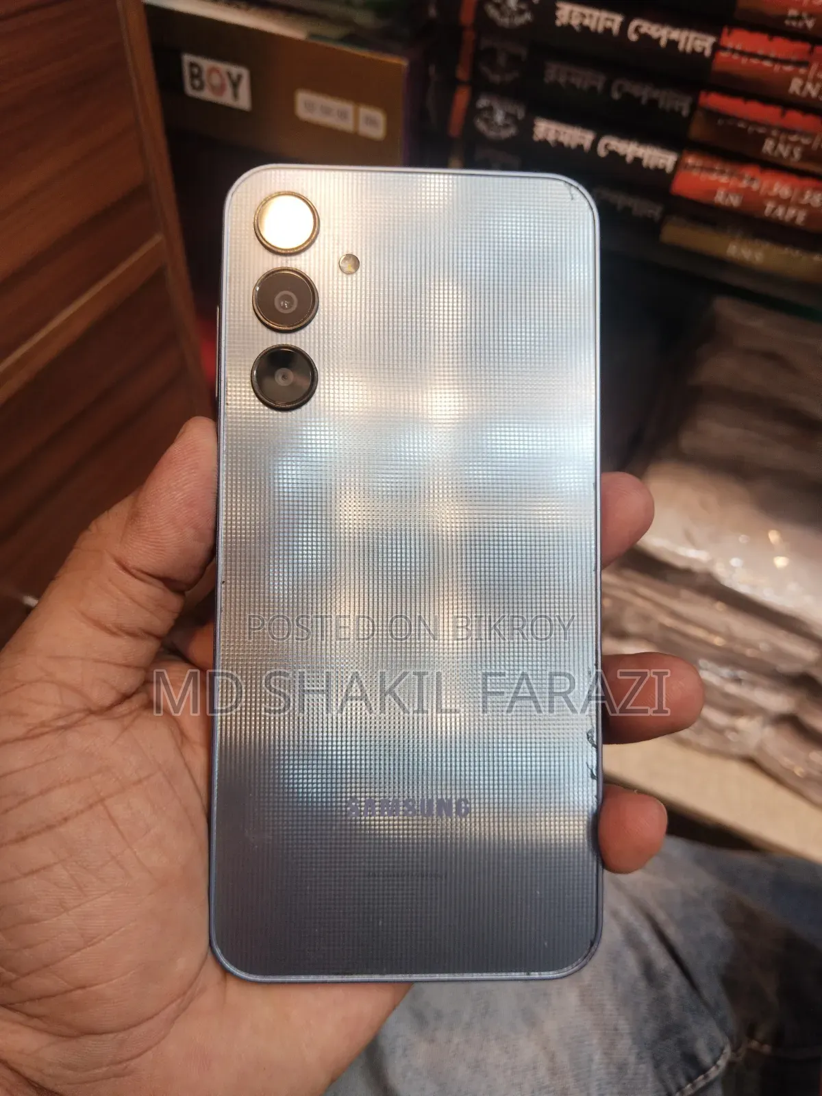 স্যামসাং গ্যালাক্সি এ২৫ ১২৮ জিবি গ্রে