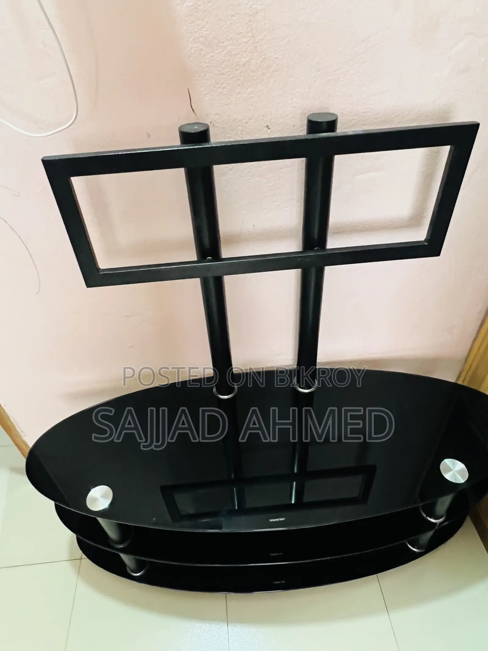 Glass Body TV Stand (Three Racks)