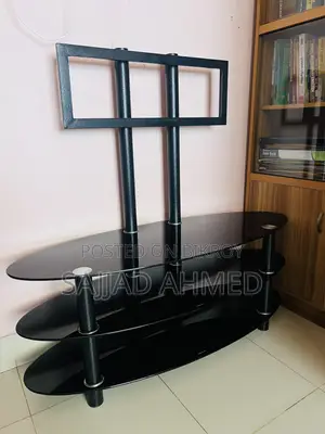 Glass Body TV Stand (Three Racks)