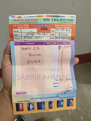 মোটোরোলা এজ ৬০ ফিউশন ১২৮ জিবি নীল