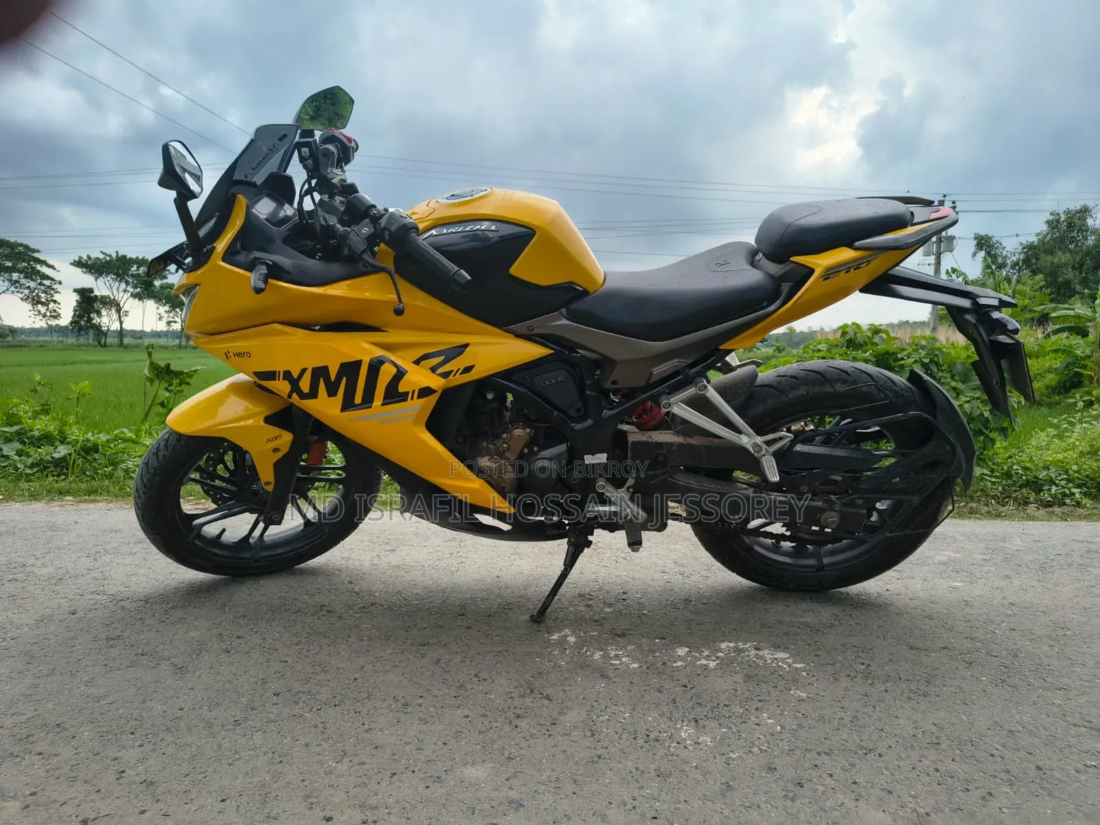 Hero Karizma XMR 210 2024 Yellow