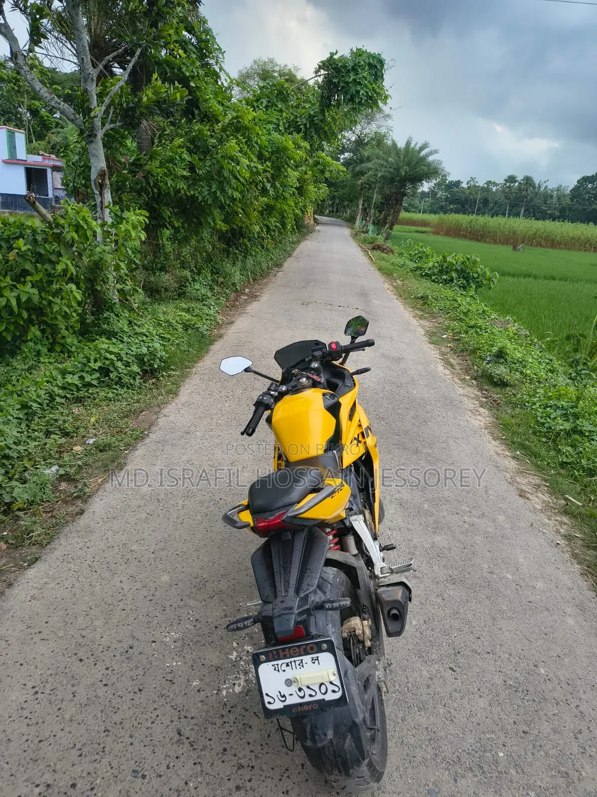 Hero Karizma XMR 210 2024 Yellow