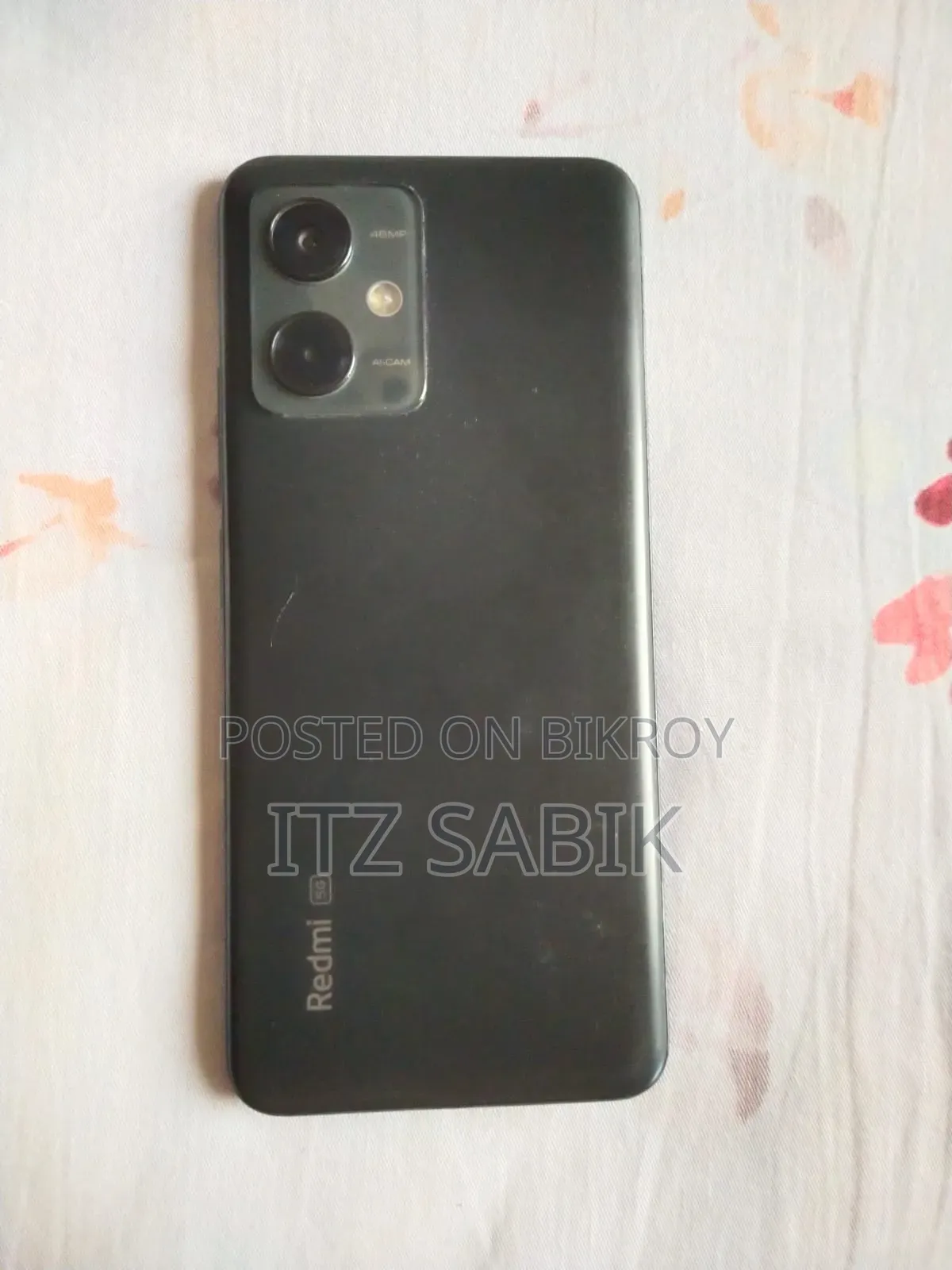 শাওমি রেডমি নোট ১২ ৫জি ২৫৬ জিবি ব্ল্যাক
