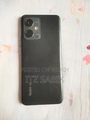 শাওমি রেডমি নোট ১২ ৫জি ২৫৬ জিবি ব্ল্যাক