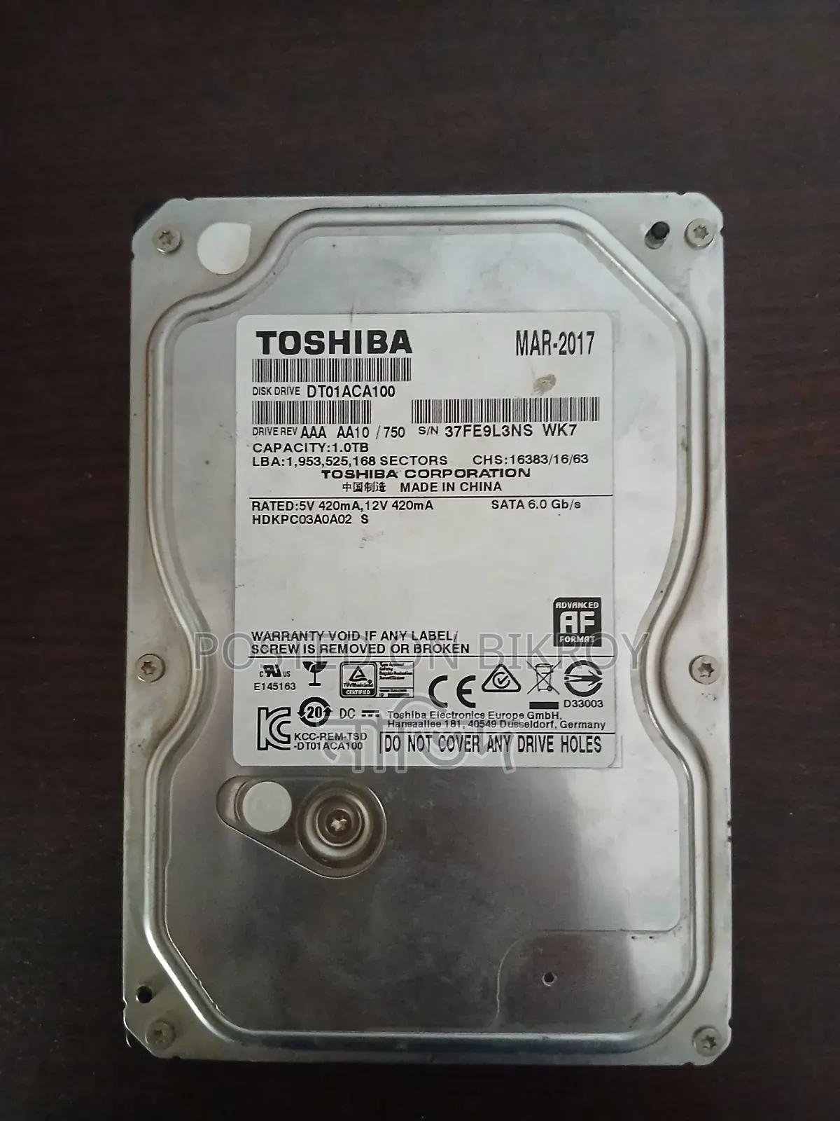 Hard Disk 1 TB
