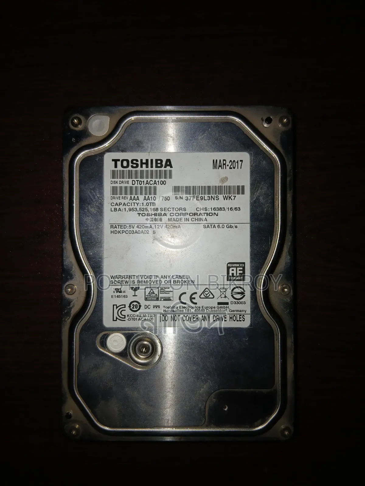 Hard Disk 1 TB