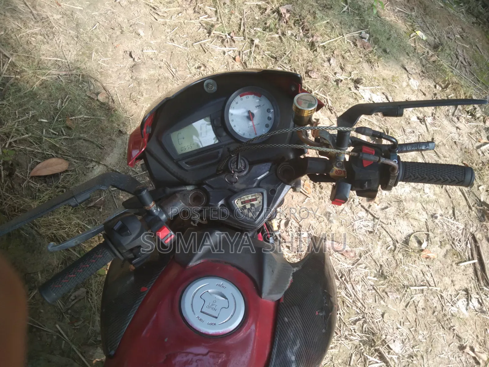 TVS Apache RTR 160 2V 2017 Red