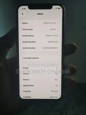 Apple iPhone 11 Pro 256 GB Gold
