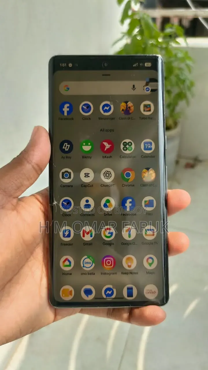 গুগল পিক্সেল ৭ প্রো ১২৮ জিবি ব্ল্যাক
