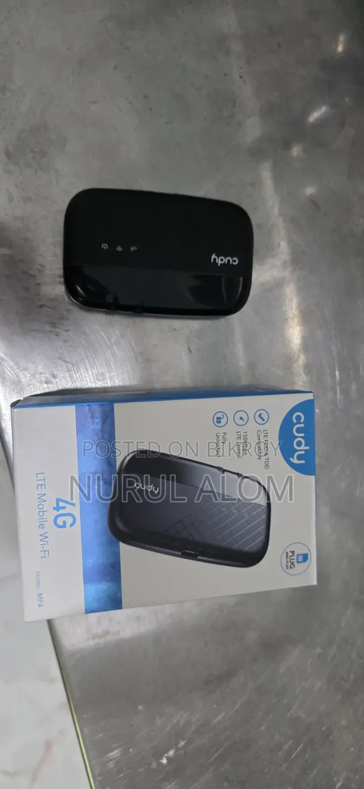 কুডি ৪জি এলটিই পকেট রাউটার