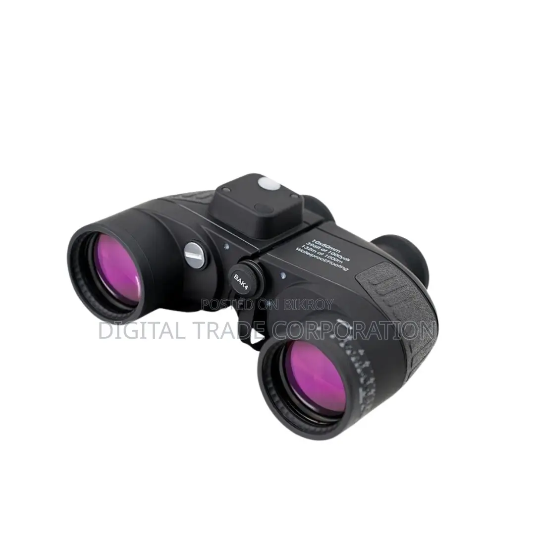 10x50 Navigation Binocular LED Compass IR Rangefinder