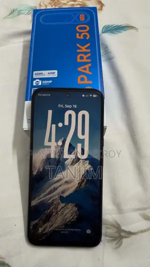 New Tecno Spark 50 5G 128 GB Black