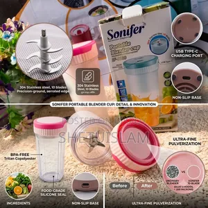Sonifer Portable Blender Cup (Model: SF-8130)
