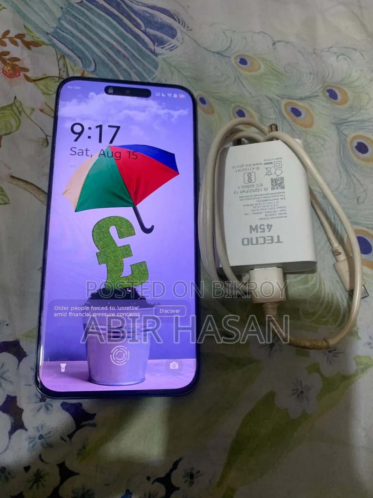 Tecno Spark 40 Pro+ 256 GB Silver