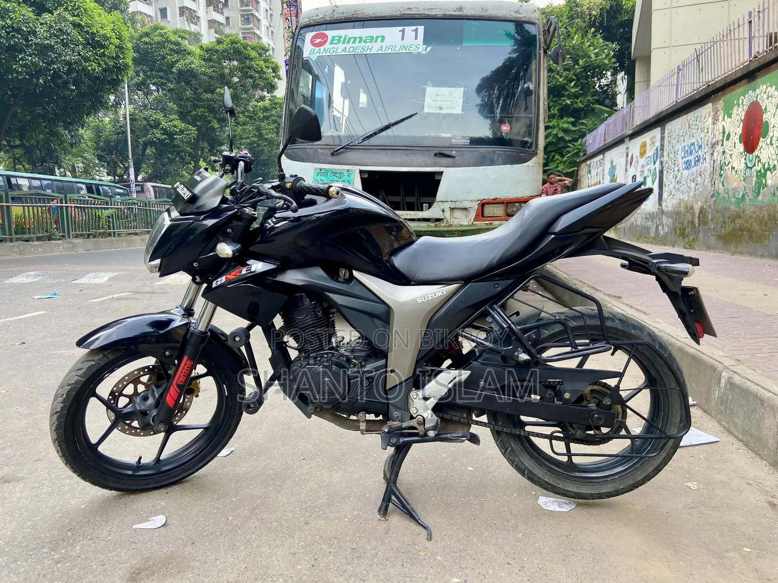Suzuki Gixxer 2021 Black