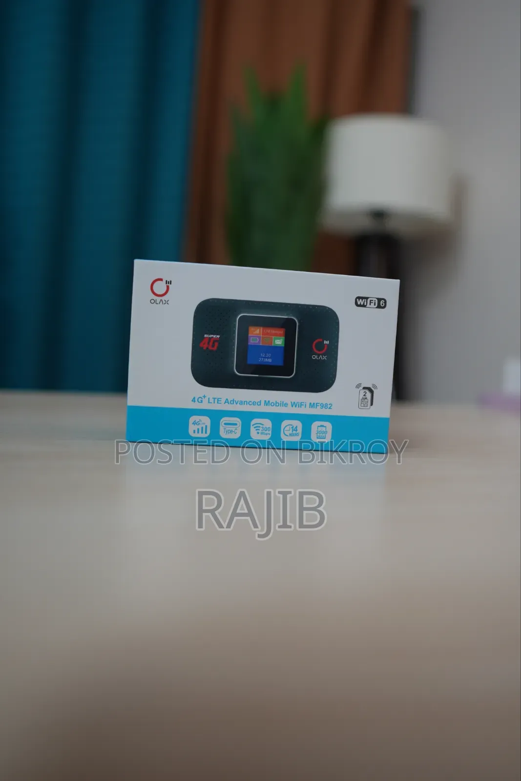4g পকেট রাউটার Olax Mf982