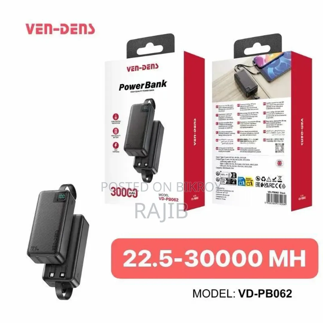 Ven-Dens VD-PB062 Power Bank